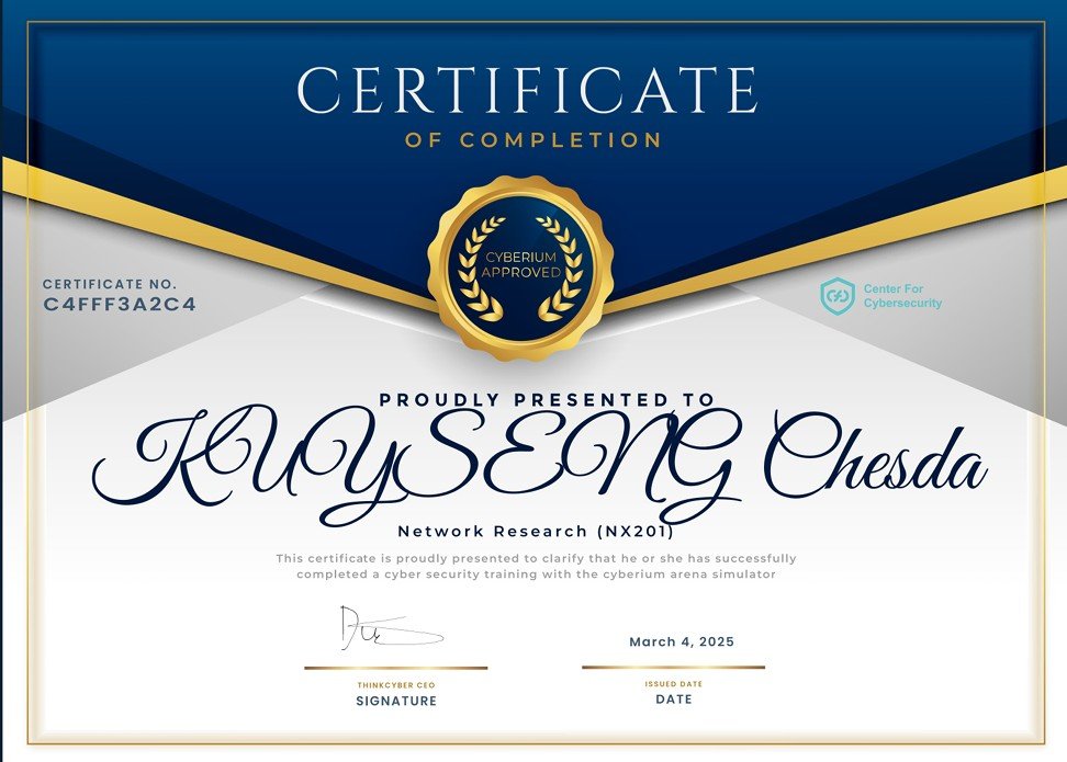 University Life Certificates Certificate